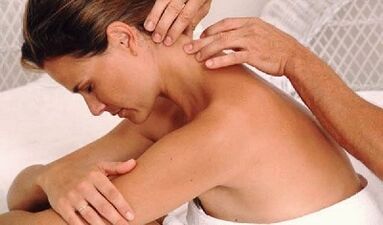 Therapeutic massage for cervical chondrosis